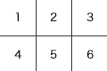 1 2 3 4 5 6